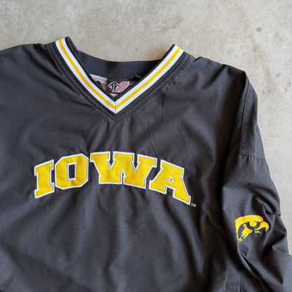Y2K Iowa Hawkeyes Spell Out Pullover Windbreaker