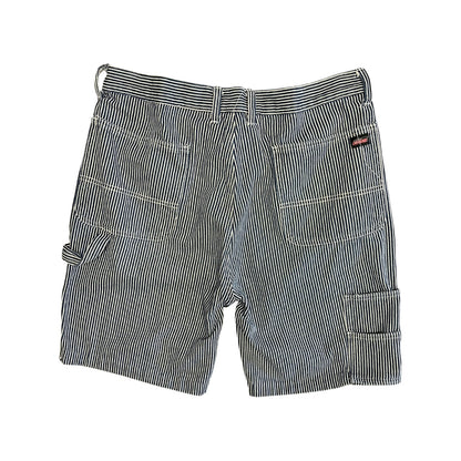 Y2K Dickies Hickory Striped Carpenter Jorts