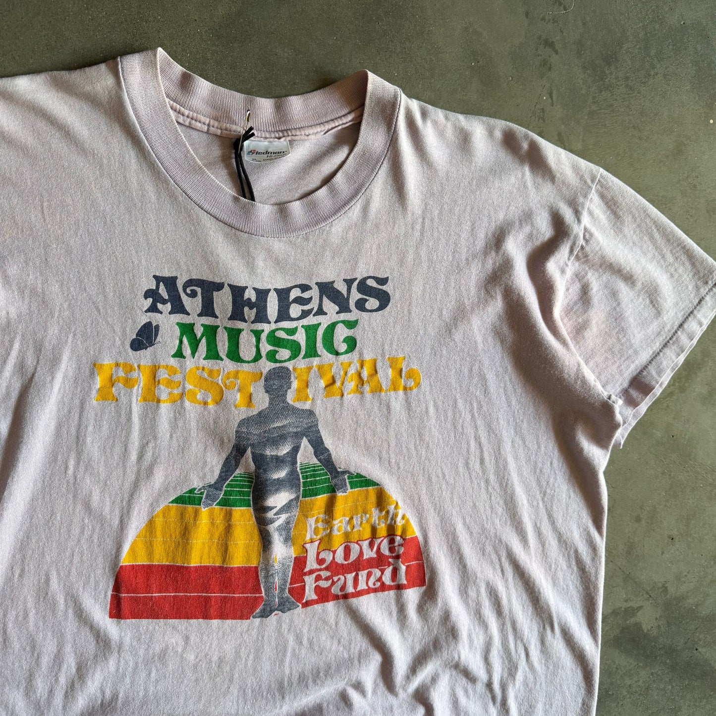 Vintage Athens Music Festival STAFF John Mayer T Shirt