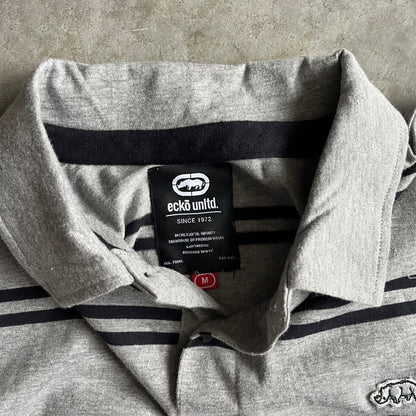 Y2K Ecko Unltd Rhino Polo Shirt M