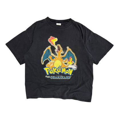 Vintage 1999 Nintendo Pokemon Charizard #06 T Shirt