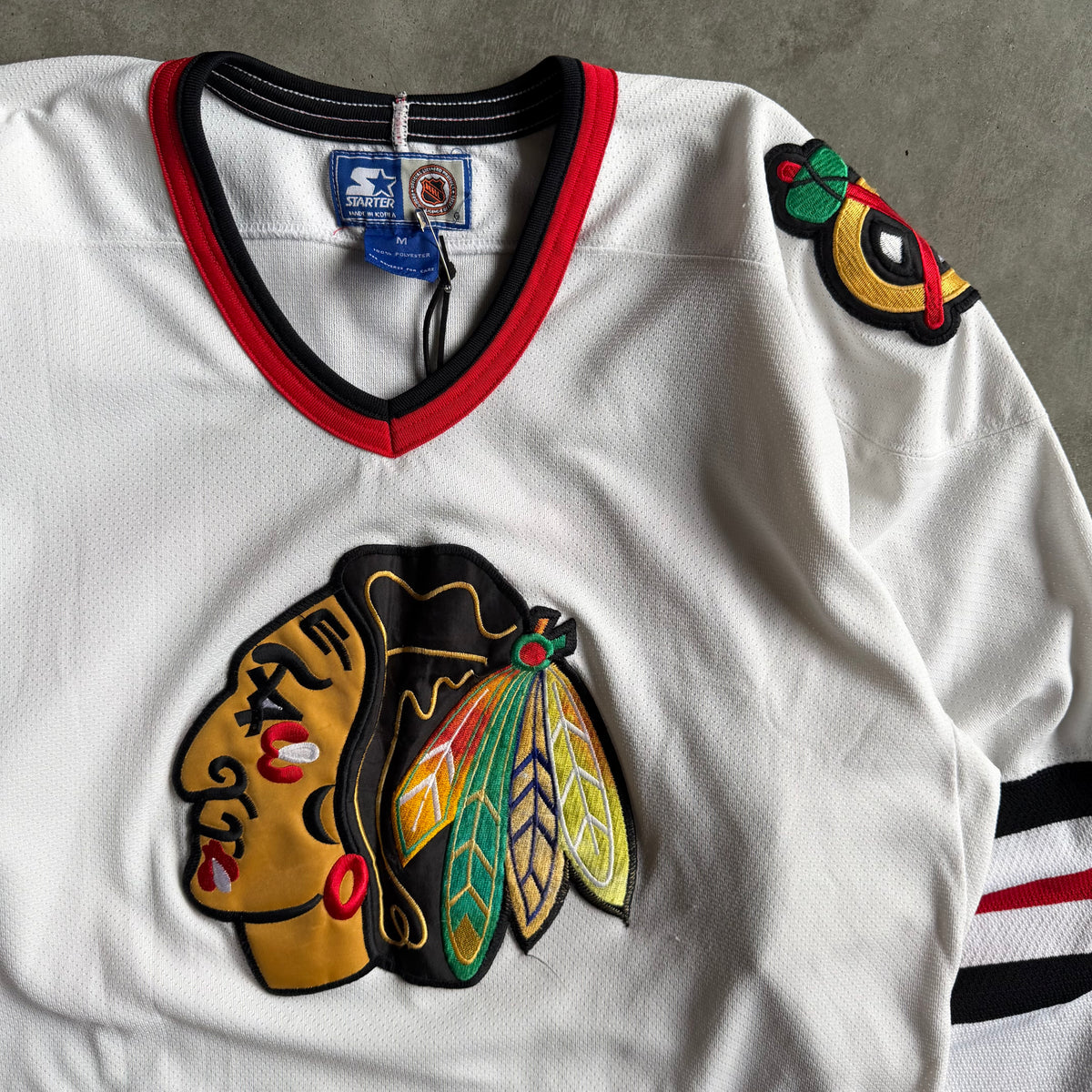 Vintage Starter NHL Chicago Blackhawks Hockey Jersey
