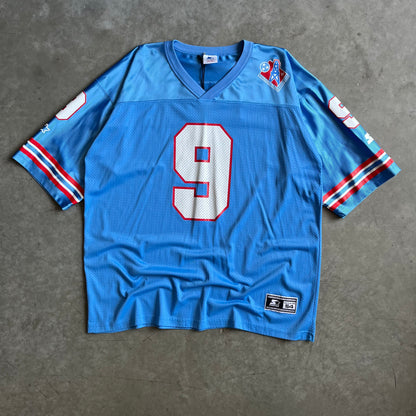 Vintage Starter Steve McNair Houston Oilers Starter Jersey #9
