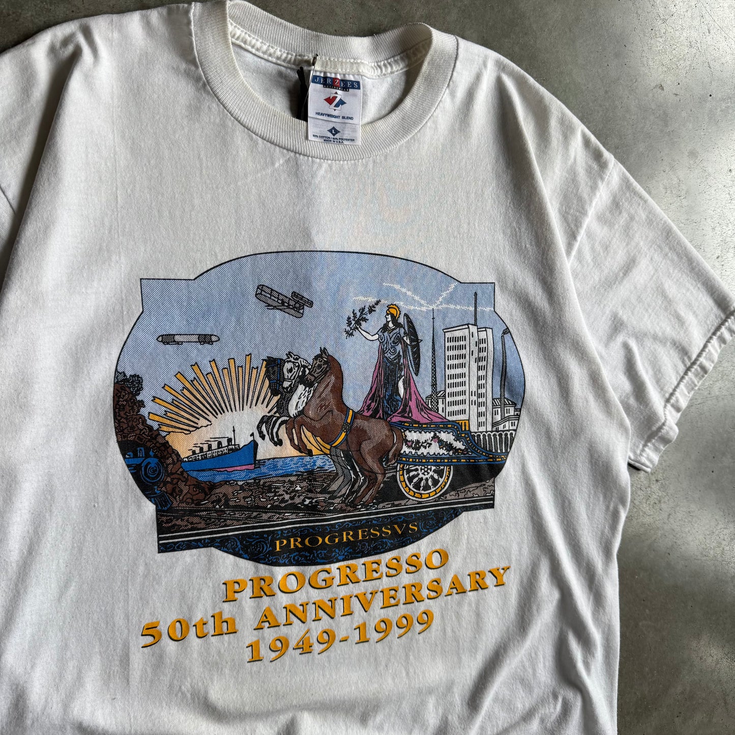 Vintage Progresso 50th Anniversary Tee