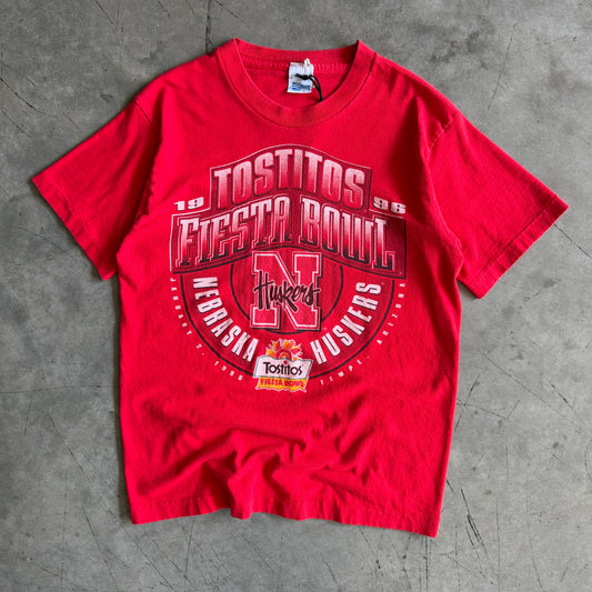 Vintage Salem Sportswear Nebraska Huskers Tostitos Fiesta Bowl Tee