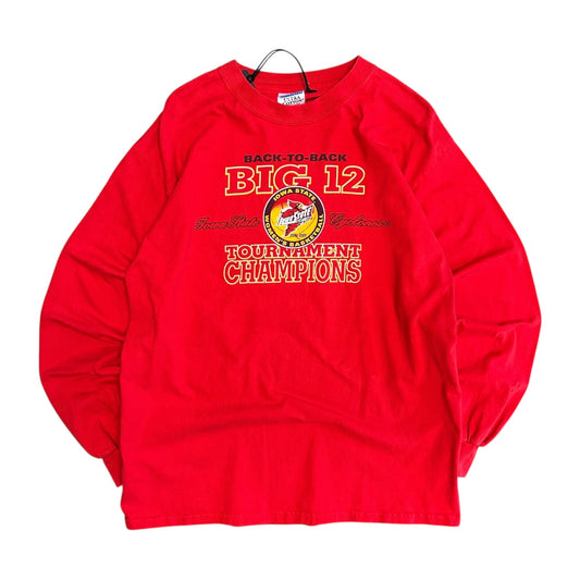 Y2K Iowa State Back-To-Back Big 12 Champs LS Tee