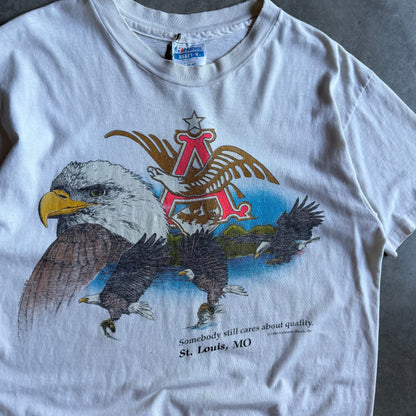 Vintage Anheuser-Busch Soaring Eagle White Tee