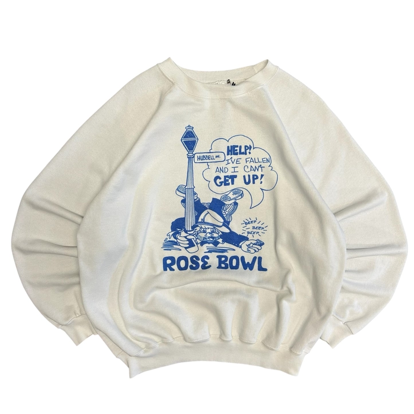 Vintage Rose Bowl Help I’ve Fallen Sweatshirt