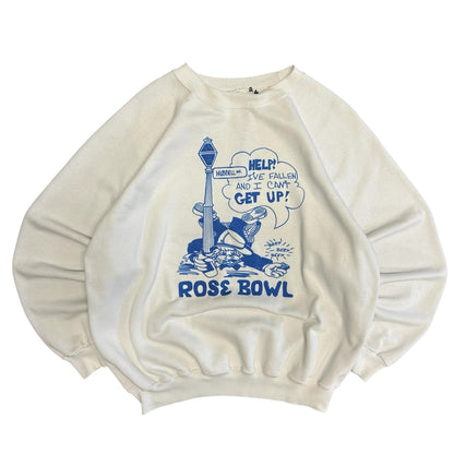 Vintage Rose Bowl Help I’ve Fallen Sweatshirt