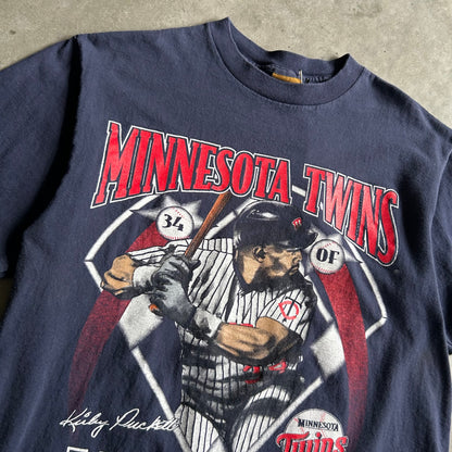 Vintage Nutmeg Minnesota Twins Kirby Puckett T Shirt