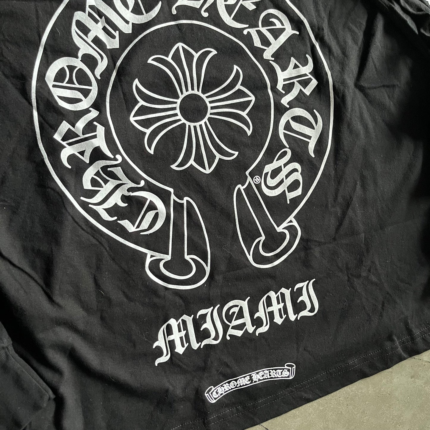 Chrome Hearts Miami Horseshoe Longsleeve T Shirt - L