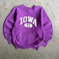 Vintage Champion Reverse Weave “Iowa #73” Purple Sweatshirt