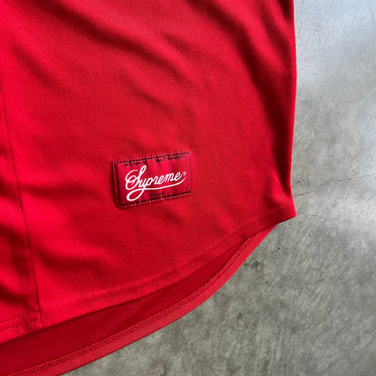 Supreme SS19 Red Rum Baseball Jersey