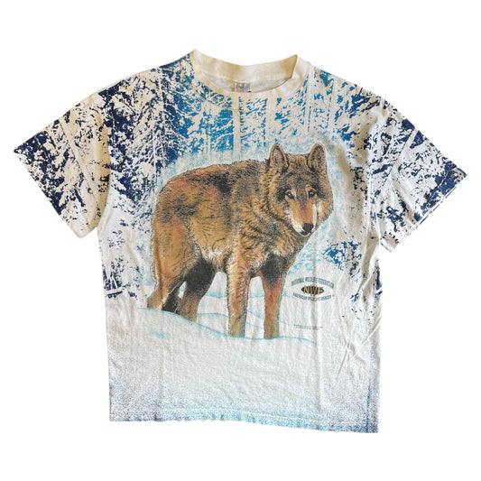 National Wildlife Federation American Series Wolf Tee