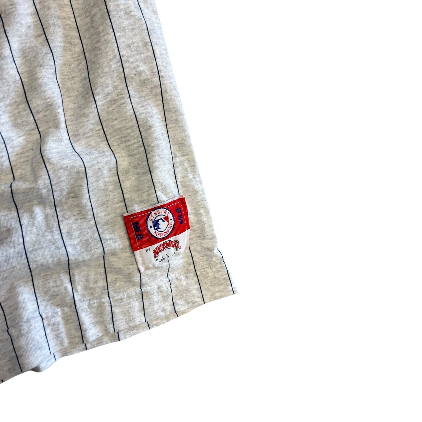 Vintage Nutmeg New York Yankees Pinstriped Tee