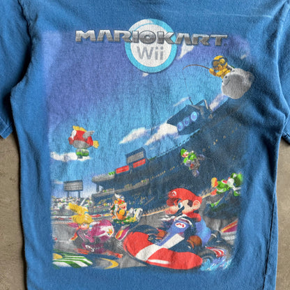 Y2K Mario Kart Wii Big Graphic Baby Tee