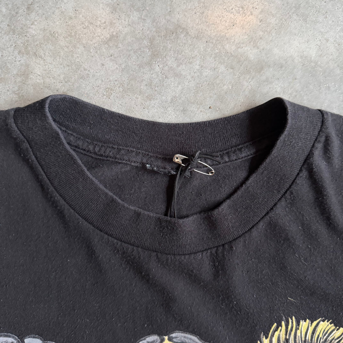 Vintage Korn Dia De Los Korn Skeleton Figure Signed T Shirt