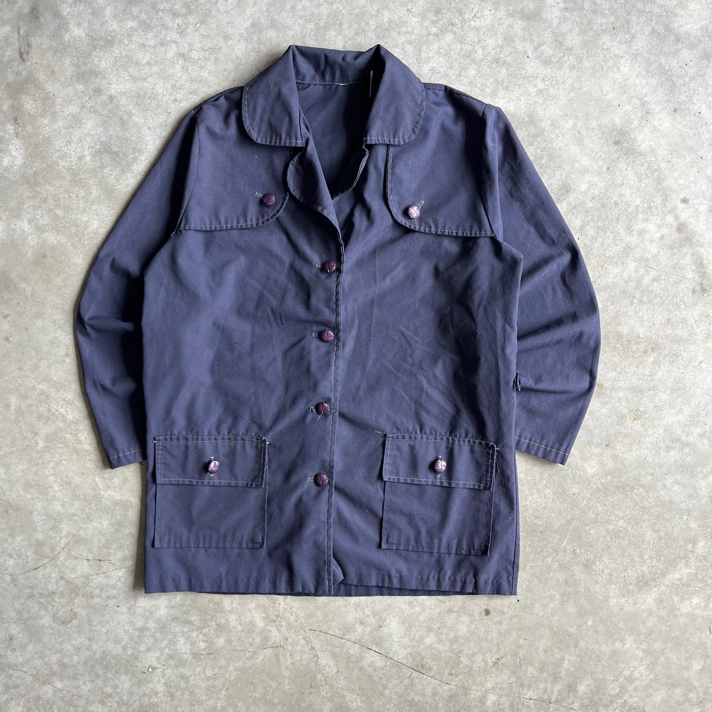 Vintage Lightweight Navy Jacket