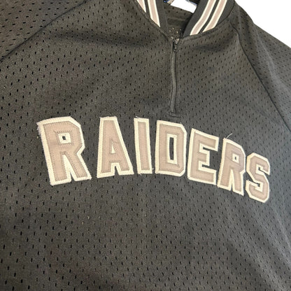 Vintage Quarter Zip Raiders Jersey