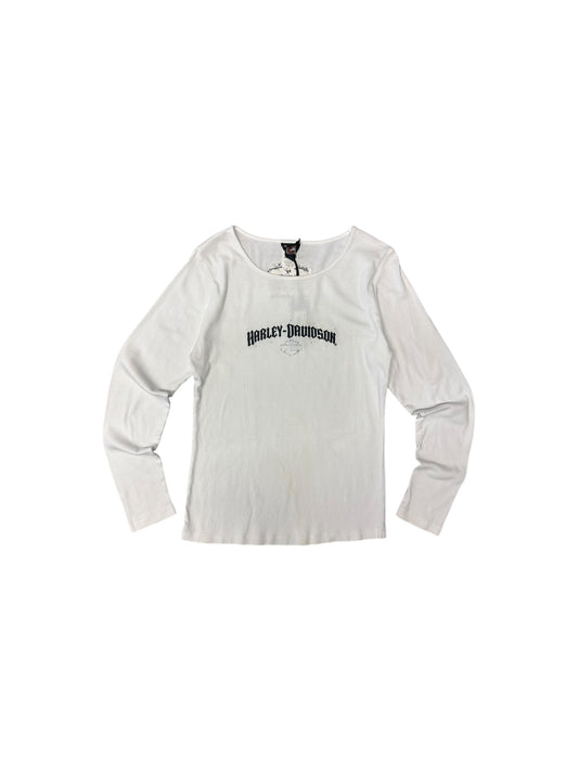 Women’s Harley Davidson White Long Sleeve