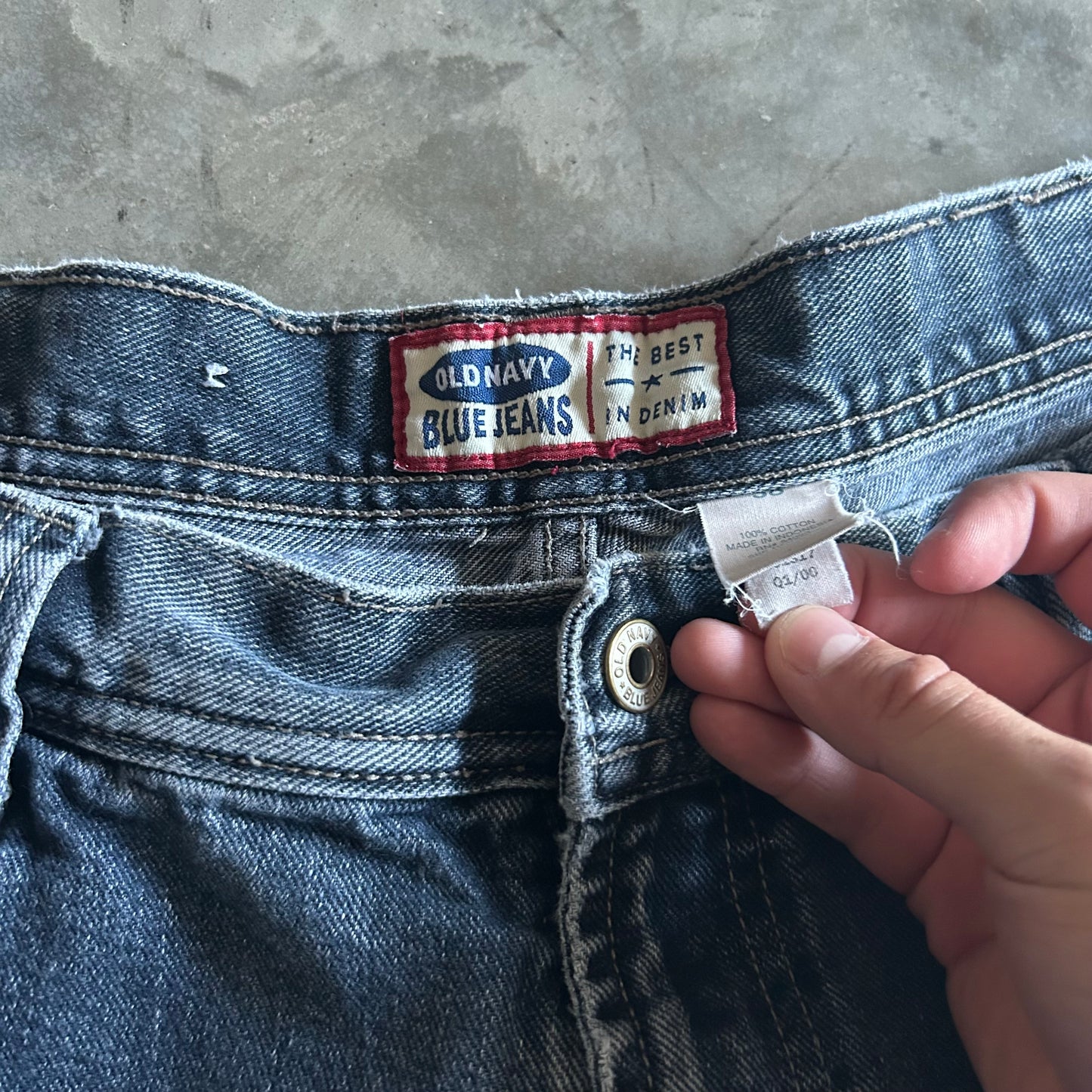 Y2K Old Navy Double Knee Long Jorts