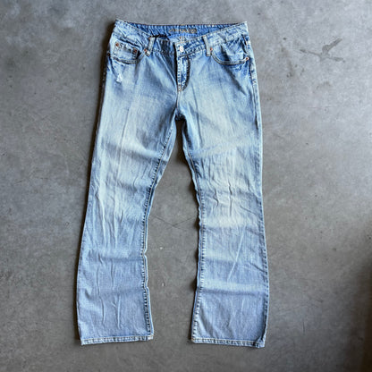 Vintage American Eagle Light Washed Flared Jeans