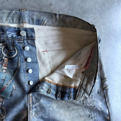 Acne Studios 1981 Loose Fit Trompe-L’ŒIL Jeans