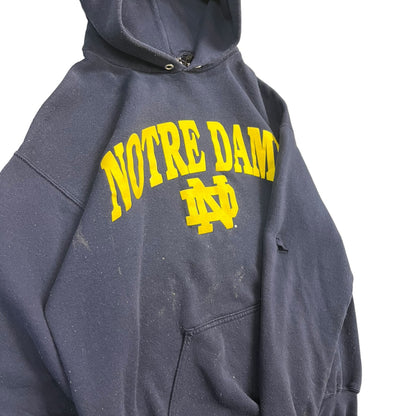 Vintage Notre Dame Spell-Out Hoodie