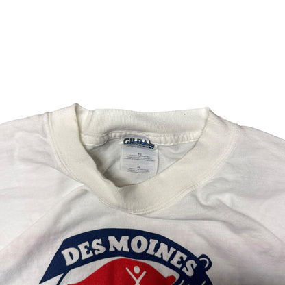 Vintage Des Moines Buccaneers 2000 Whiteout Tee
