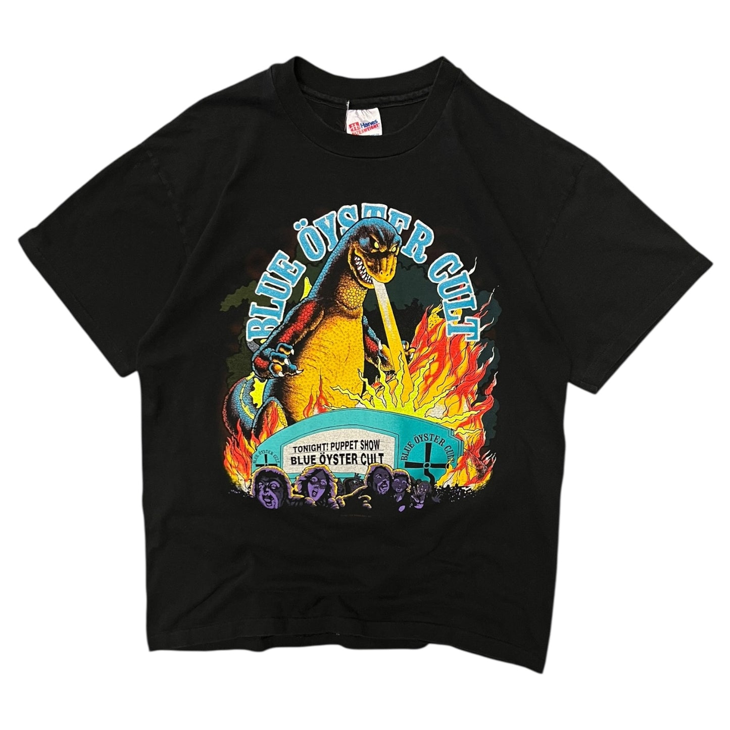 Vintage Blue Oyster Cult Godzilla T Shirt