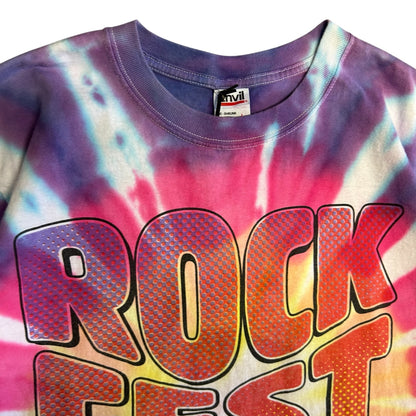 Vintage Rock Fest 2000 Tie Dye T Shirt