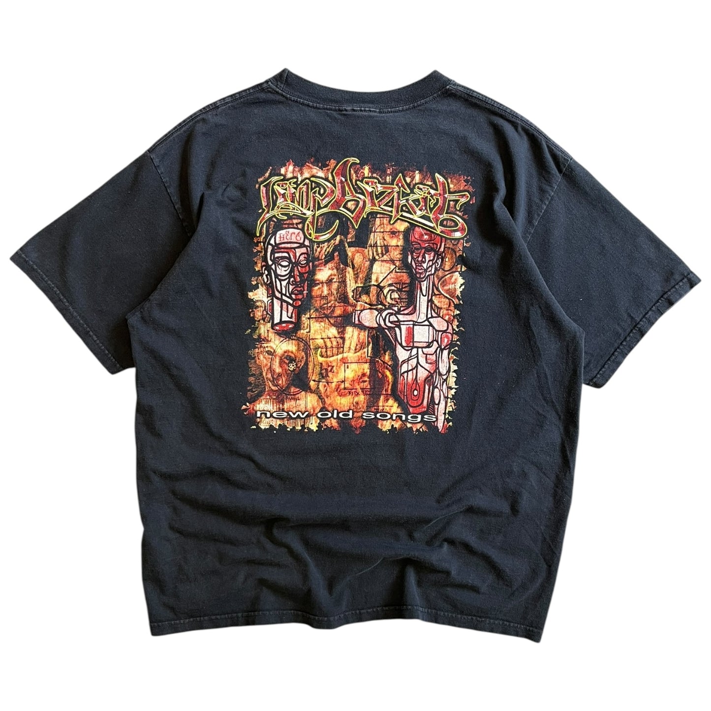 Vintage Limp Bizkit Resurrection Mexico Boot T Shirt