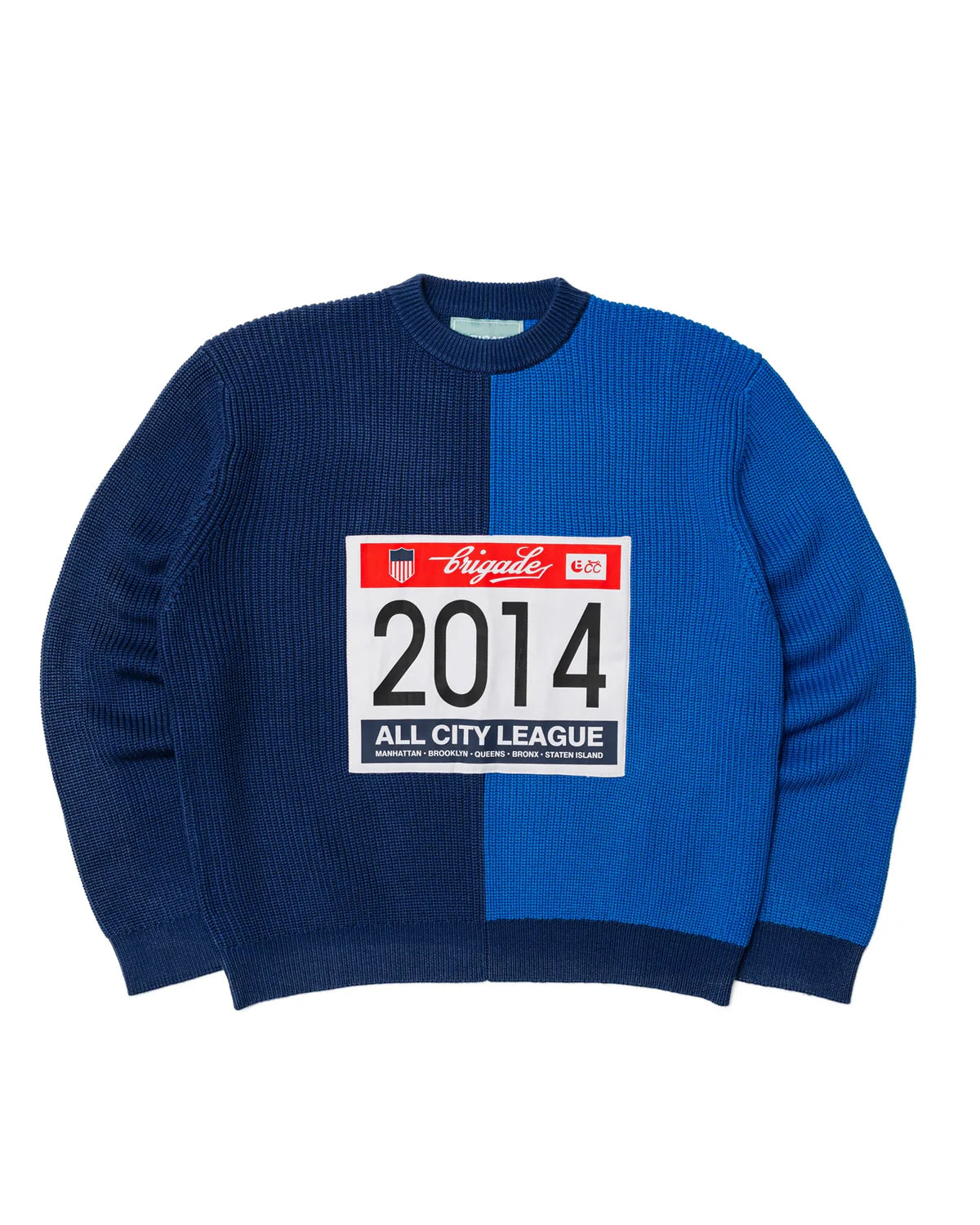 Brigade - Crit Plate Knit Sweater (Navy)