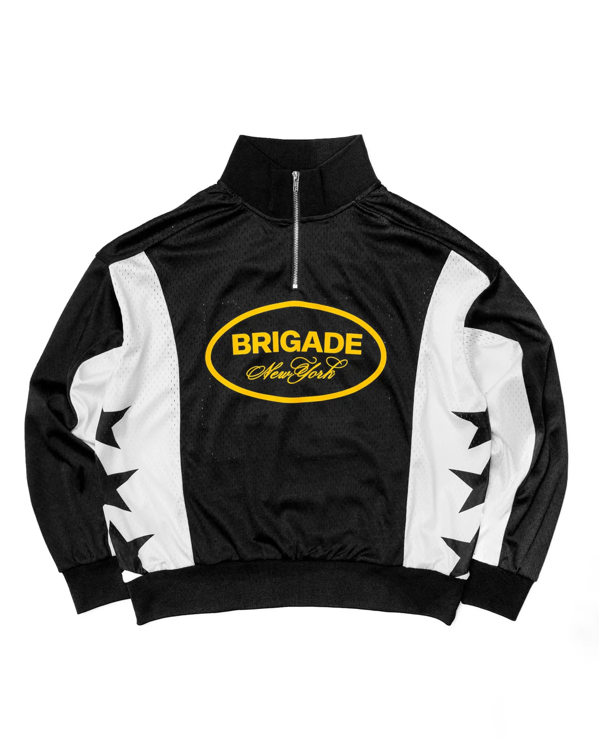 Brigade - Quarter Zip Motocross Jersey (Black)