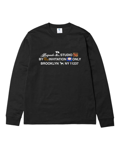 Brigade - Studio Long Sleeve T-Shirt (Black)