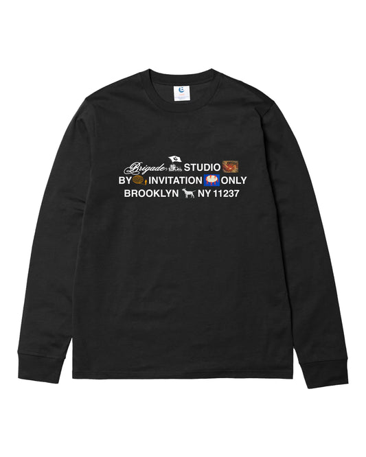 Brigade - Studio Long Sleeve T-Shirt (Black)