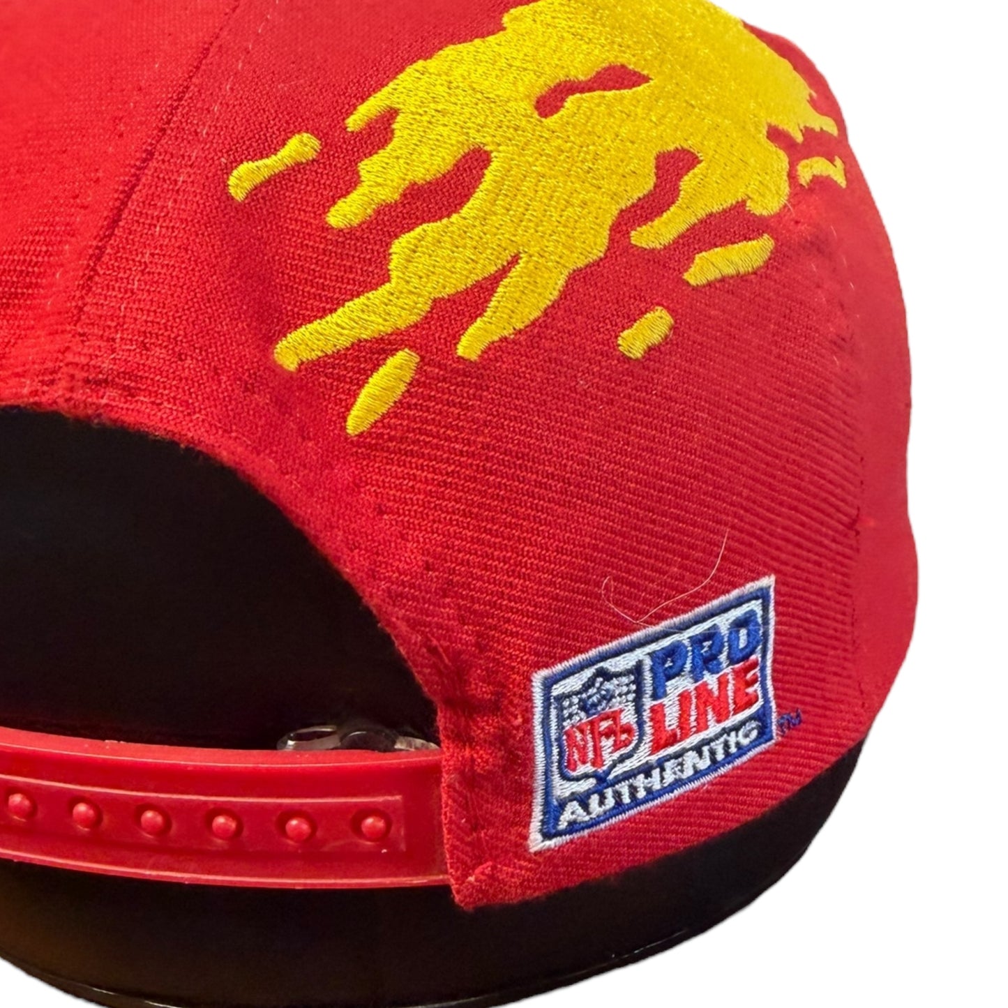 Vintage Logo Athletic Kansas City Chiefs Single Splash Snapback