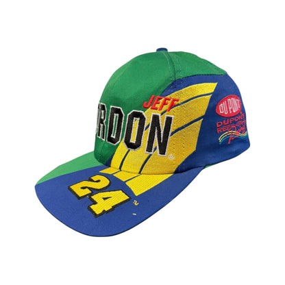 Vintage NASCAR Jeff Gordon Rainbow Panel Snapback