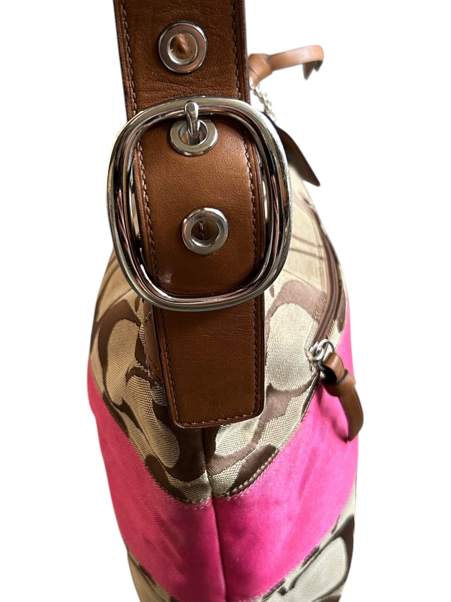2009 Coach F13362 Pink Bucket Bag