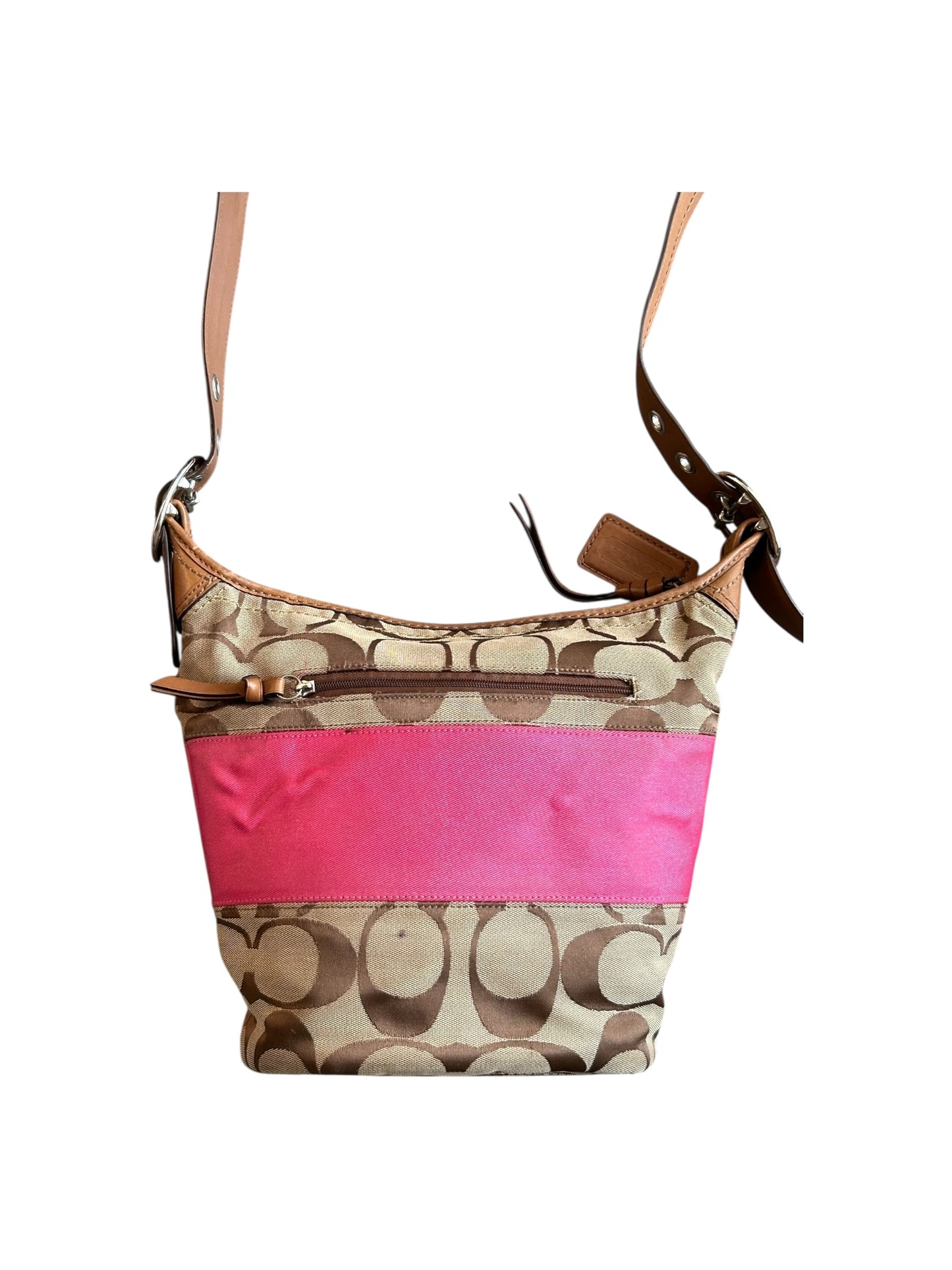 2009 Coach F13362 Pink Bucket Bag