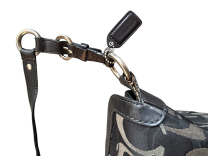 2006 Coach Chelsea Black Tricolor Turnlock