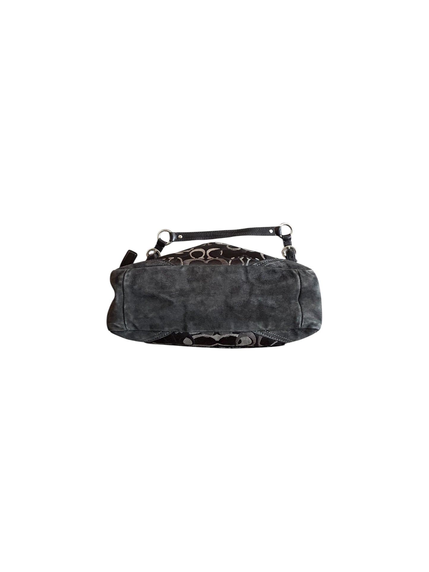 2006 Coach Chelsea Black Tricolor Turnlock
