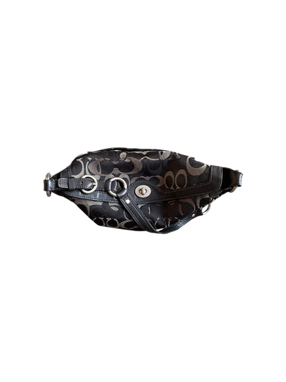 2006 Coach Chelsea Black Tricolor Turnlock