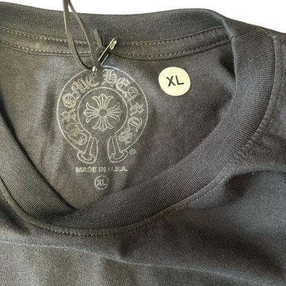 Chrome Hearts Scroll Logo Pocket T Shirt