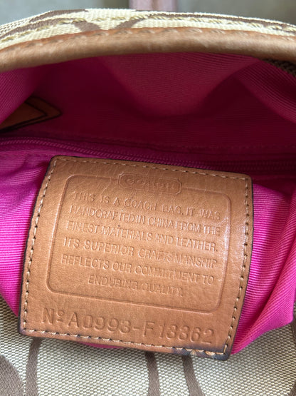2009 Coach F13362 Pink Bucket Bag
