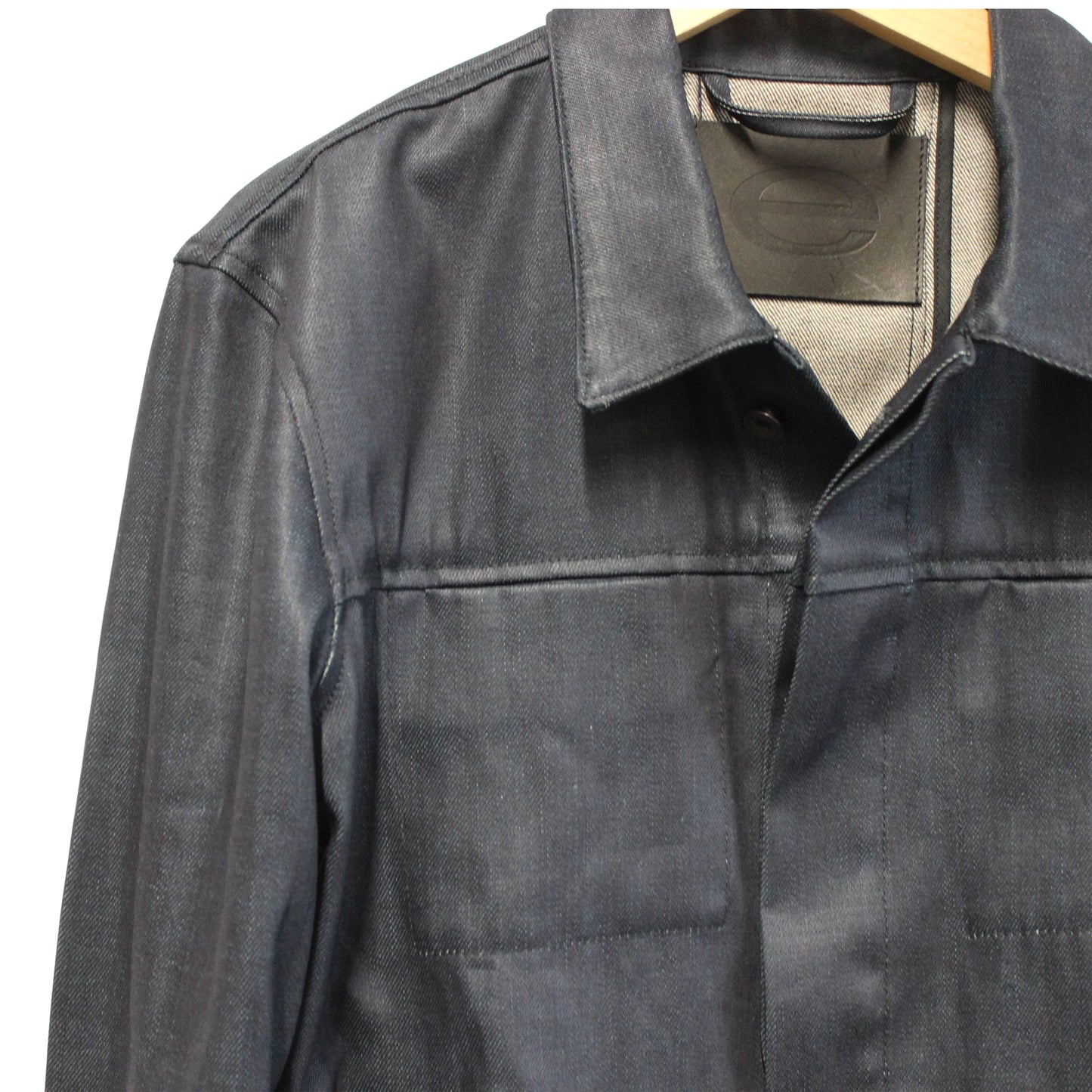 eforenything - Waxed Type E Denim Jacket (Black)