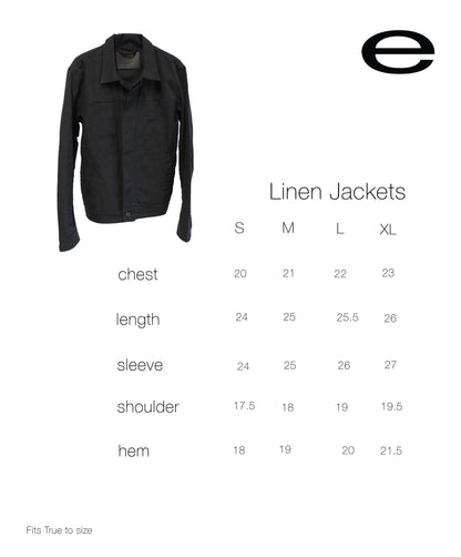 eforenything - Type e Linen Jacket (Black)