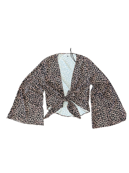 Women’s Harper & Me Leopard Tie Front Top