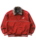 Brigade - Fur Collar Track Jacket (Red)