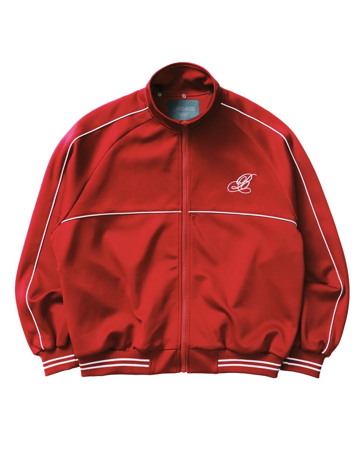 Brigade - Fur Collar Track Jacket (Red)